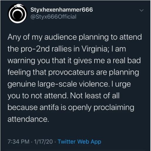 virginia rally