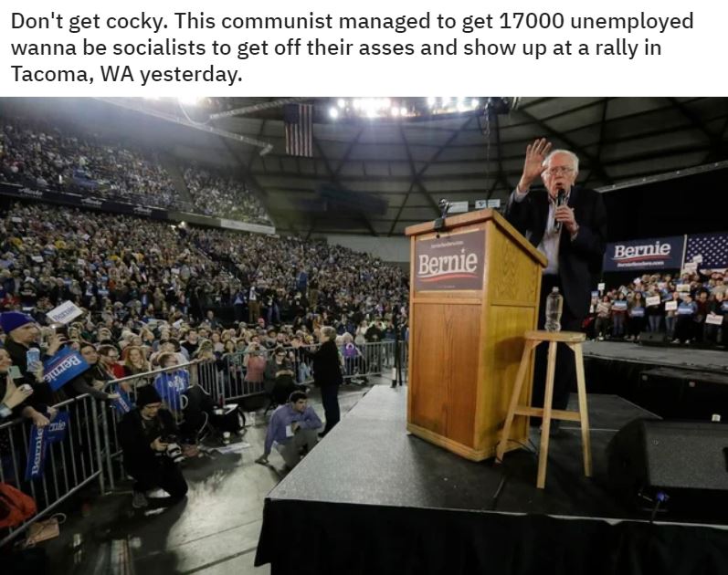 bernie crowd