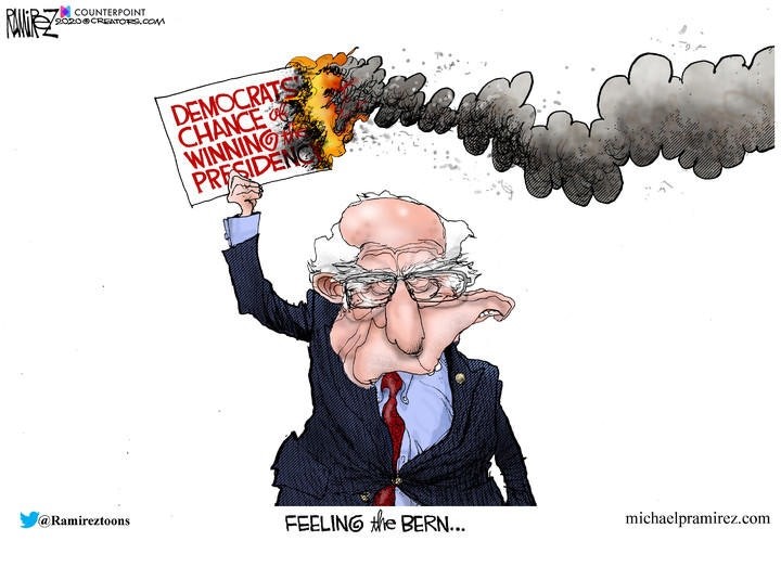bernie sanders democrat fire