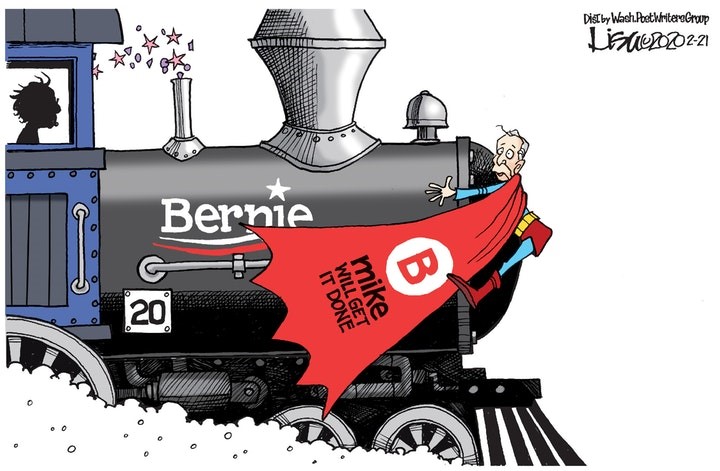 bernie sanders train