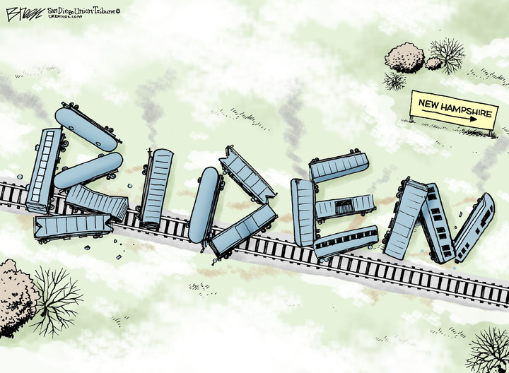 biden train wreck