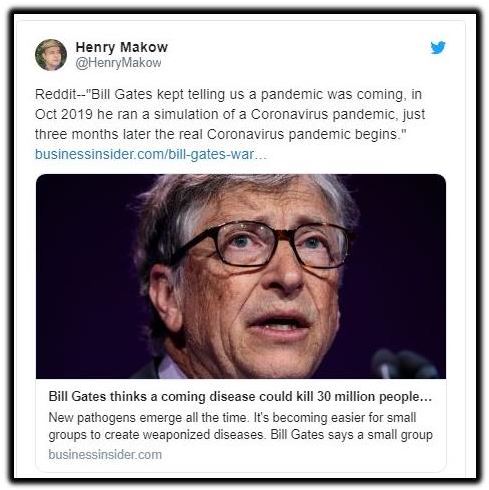 bill gates pandemic corona