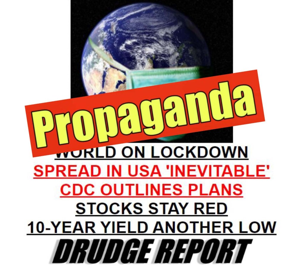 corona virus propaganda drudge