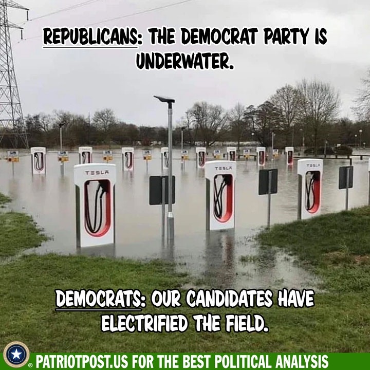 democrat under water