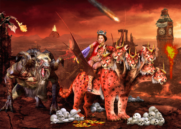Elizabeth the Whore of Babylon giorgio queen