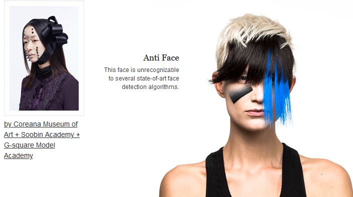 facial camouflage
