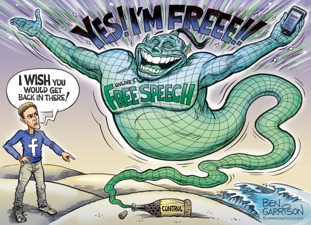 free speech garrison