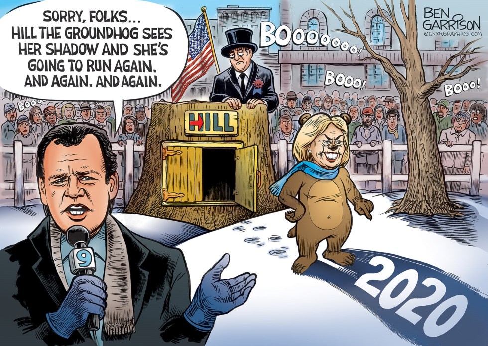groundhog hillary clinton