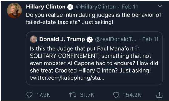 hillary clinton trump