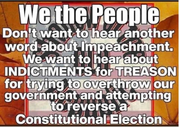 indict treason
