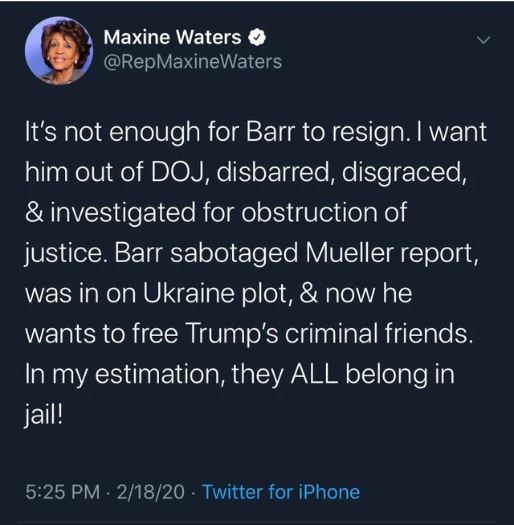 maxine waters