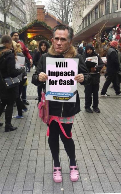 mitt romney in pink