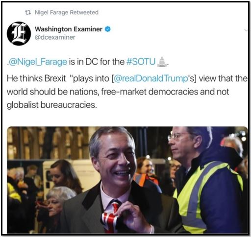 nigel farage at sotu