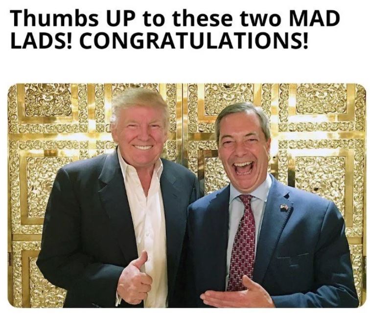 nigel farage donald trump