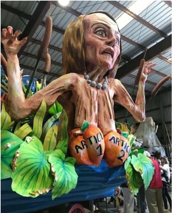 pelosi float