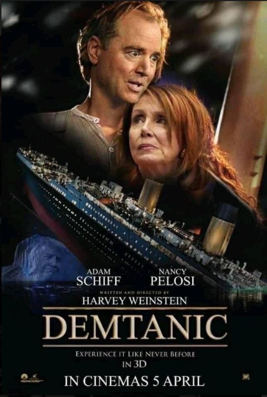 pelosi schiff titanic