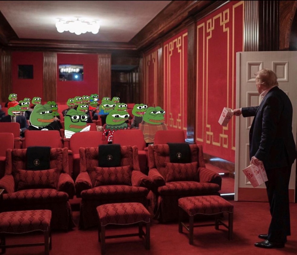 popcorn trump