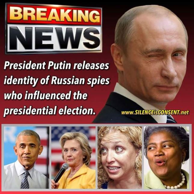 putin obama clinton brazile wasserman schultz