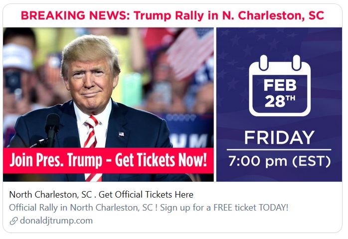 rally south carolina