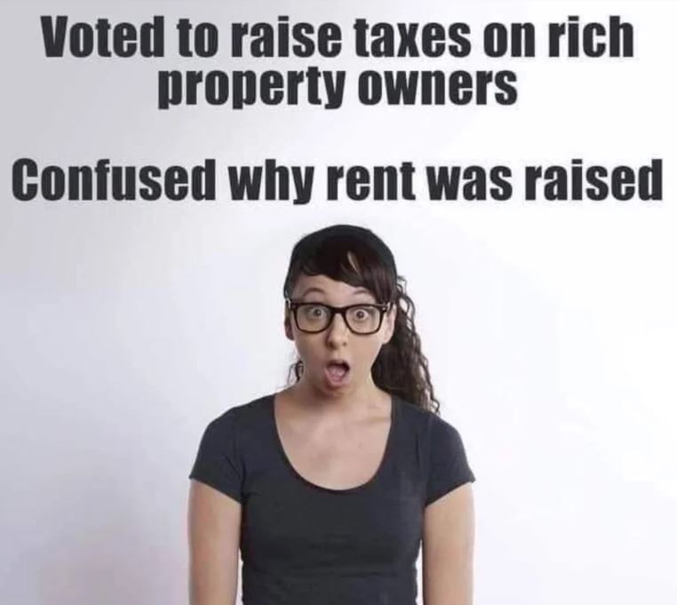 taxes left