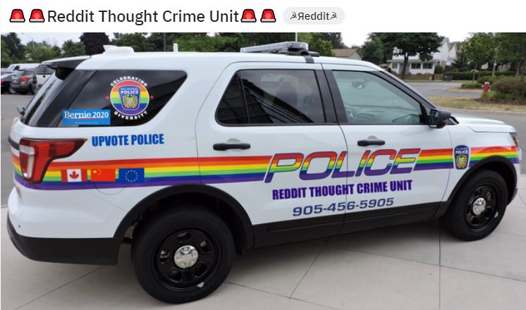 thought police car