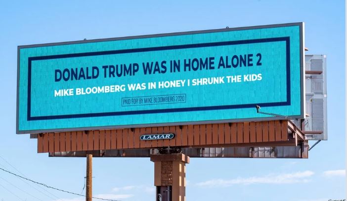 trump bloomberg billboard ad 1