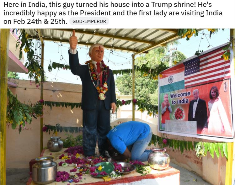 trump india