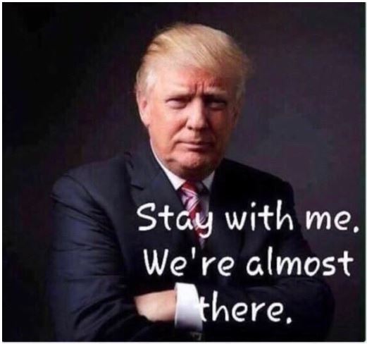 trump stay with me