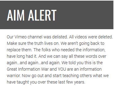 aim alert