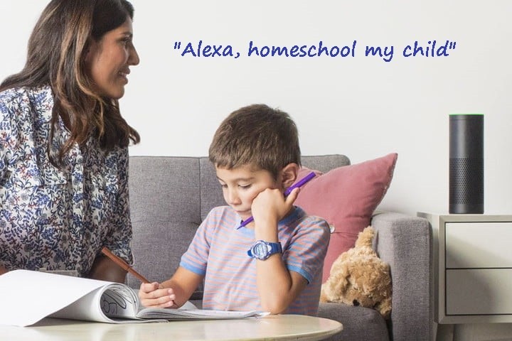 alexa homeschool