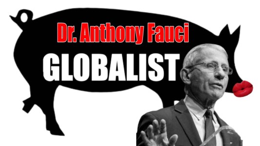Anthony Fauci globalist pig