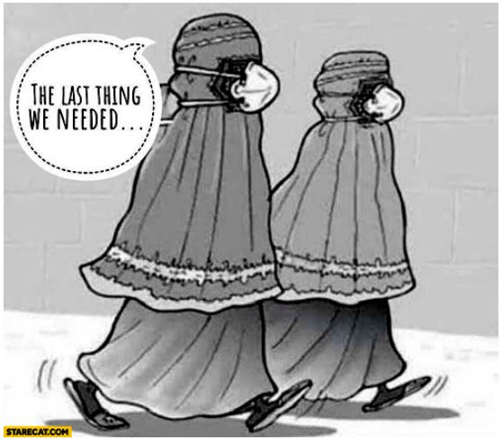 burka coronavirus