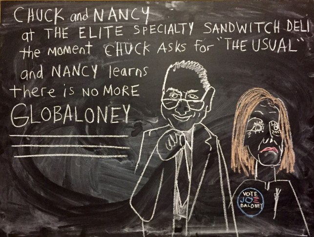 chalk pelosi schumer