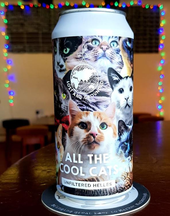 cool cat stein