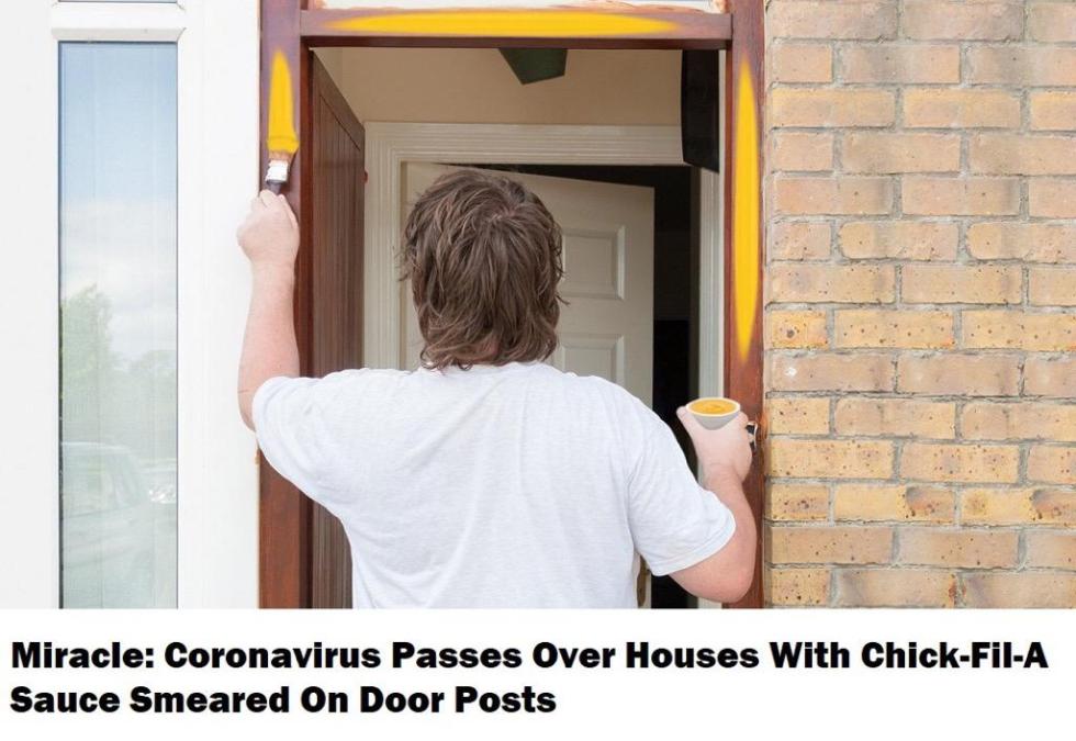 coronavirus door
