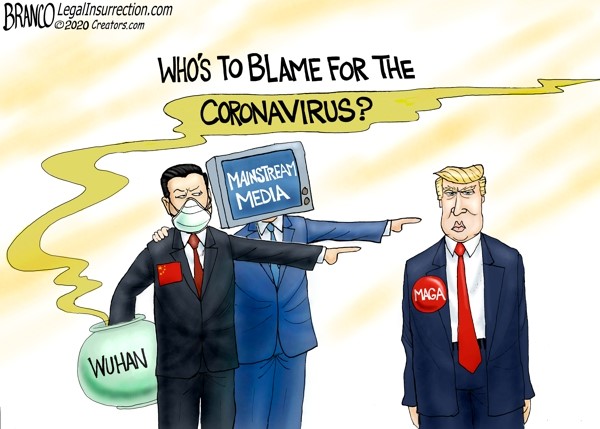 coronavirus xi news trump media