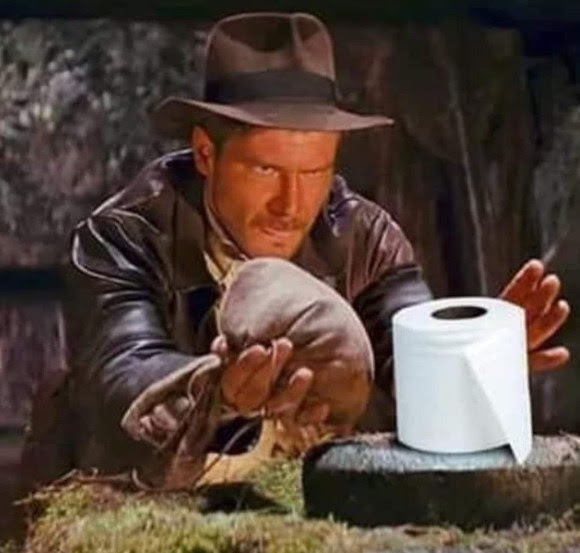 Harrison ford toilet paper