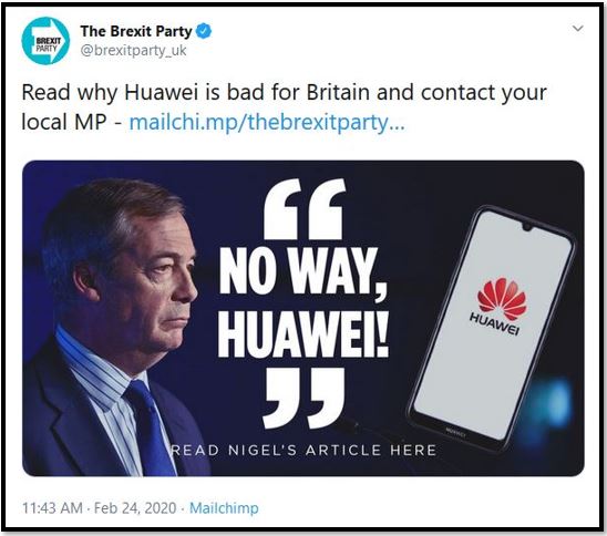 huawei brexit