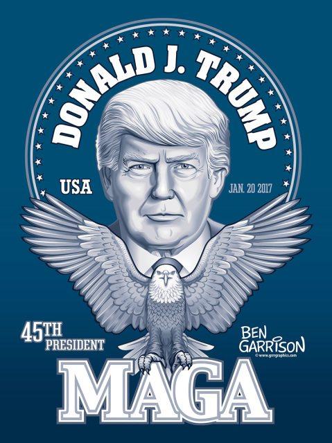 MAGA Trump garrison