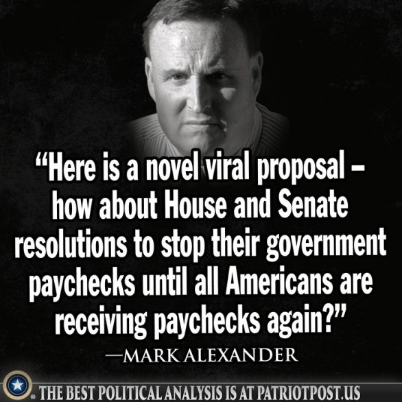 no pay for congress