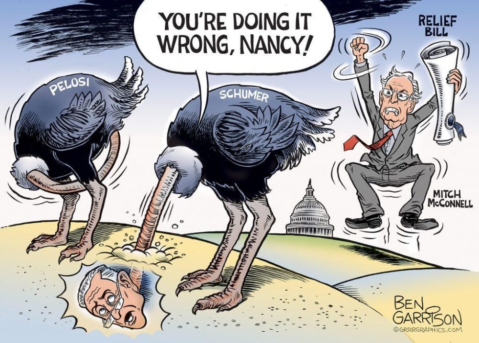 pelosi schumer mcconnell garrison