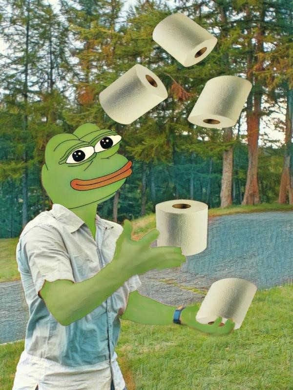 pepe toilet paper 2