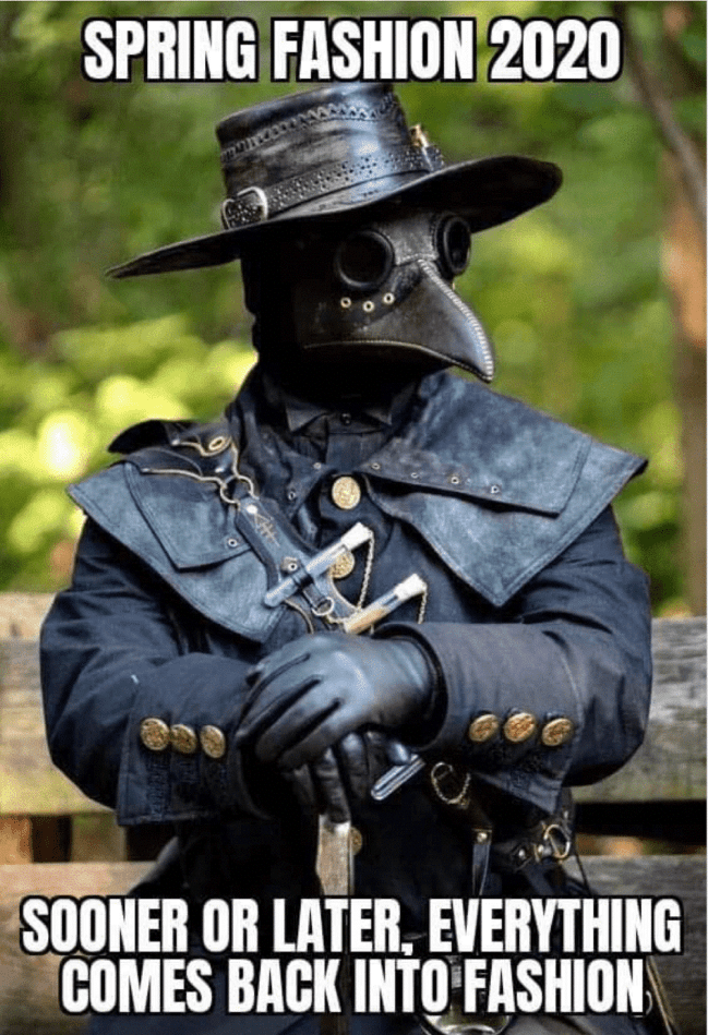 plague doctor coronavirus