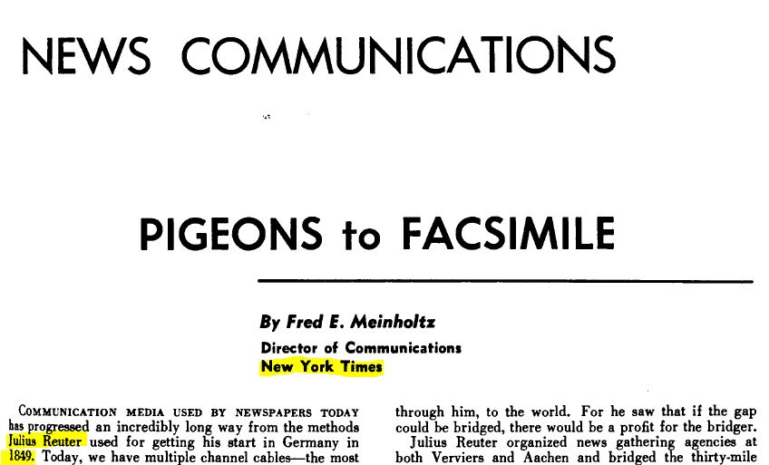 W.J. Baird, ed. (Jan. 01, 1957). Journal of the Armed Forces Communications and Electronics Association, Vol. 11, No. 05, 893 pgs, p. 285. Signal.