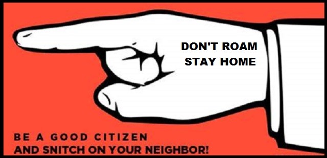 snitch on neighbor