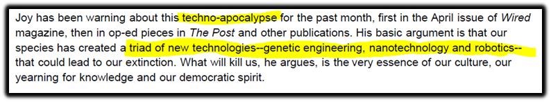 techno apocalypse