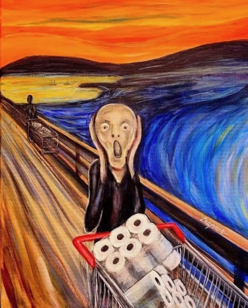 toilet paper scream