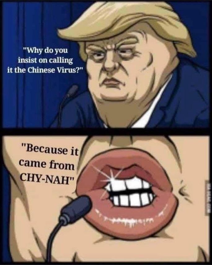 trump china lips