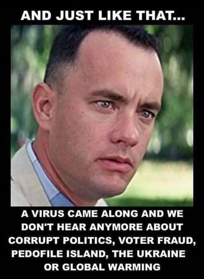 virus came along