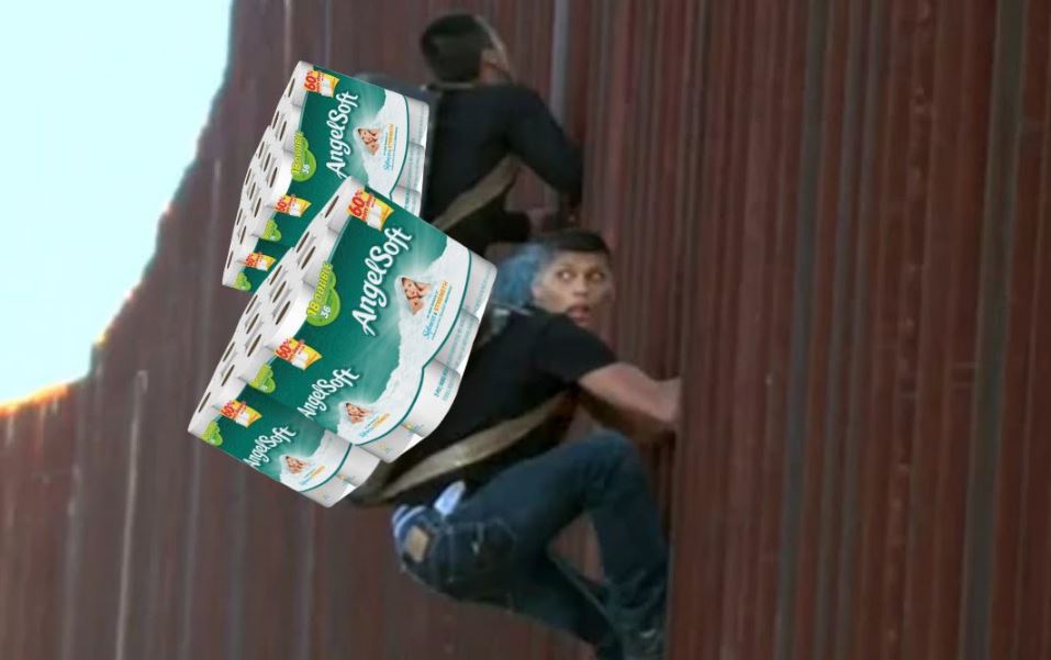 wall toilet paper